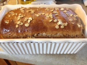 bread in pan